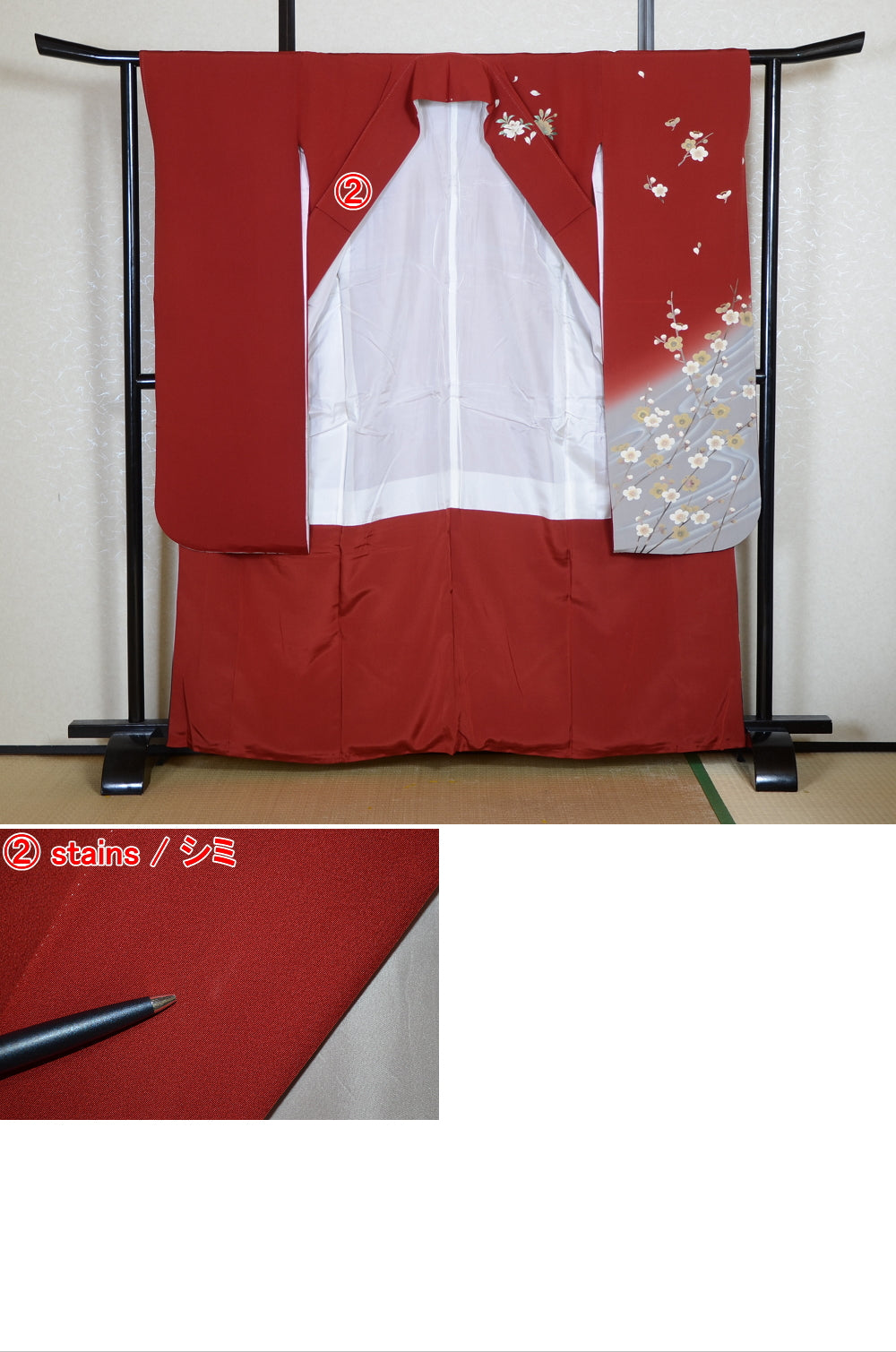 Long-sleeved kimono 6 items set / Furisode / FK#2-013