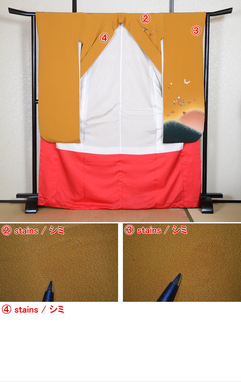 Long-sleeved kimono / Furisode / FK#2-191