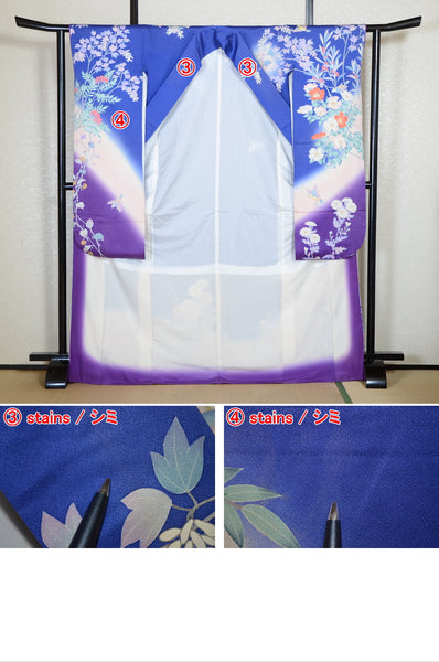 Long-sleeved kimono 6 items set / Furisode / FK#2-299