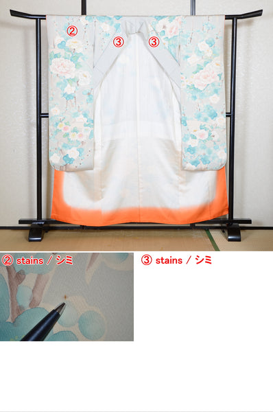 Long-sleeved kimono 6 items set / Furisode / FK#2-300