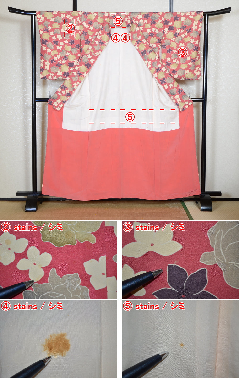 Japanese kimono / SK #1-734