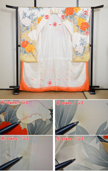 Long-sleeved kimono / Furisode / FK#2-360