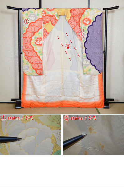 Long-sleeved kimono / Furisode / FK#2-364