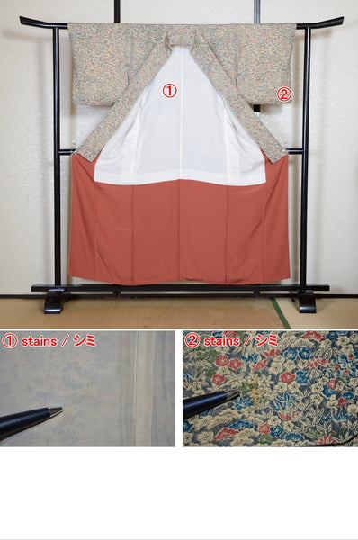 Japanese kimono & jacket 5 items set / SK #1-890
