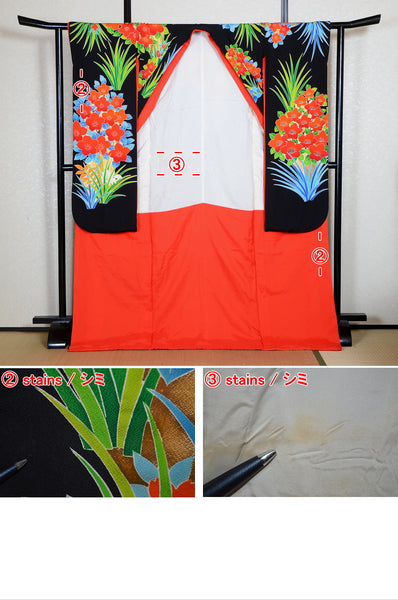 Braidal kimono / Hikifurisode / UK #080