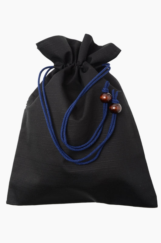 Men Kinchaku pouch / Black