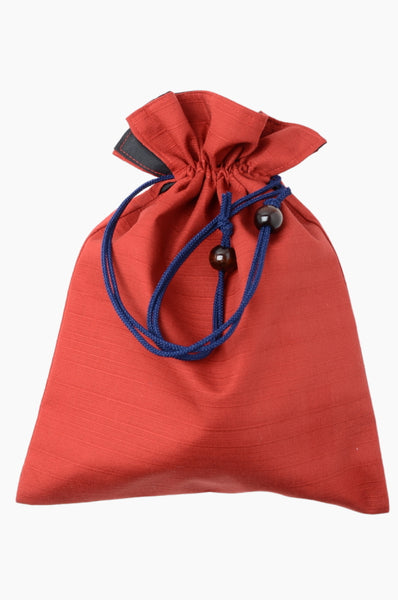 Men Kinchaku pouch / Red