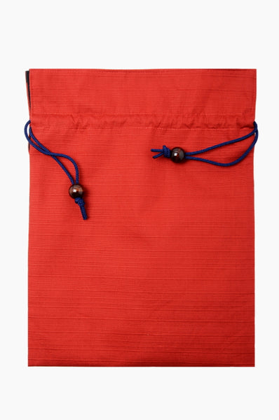 Men Kinchaku pouch / Red