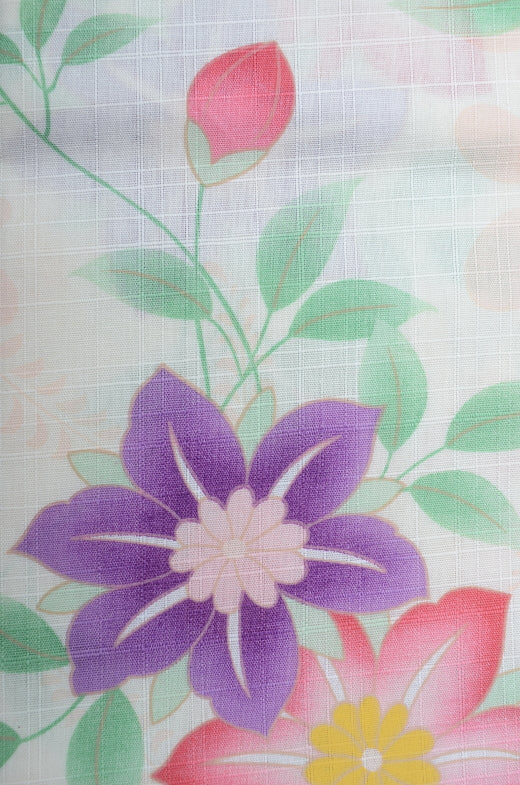 Japanese yukata kimono / D #059