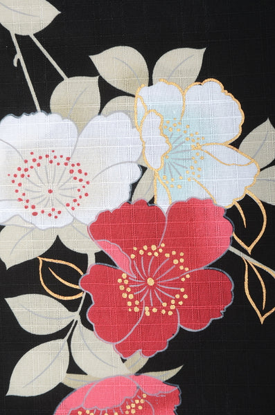 Japanese yukata kimono / D #61
