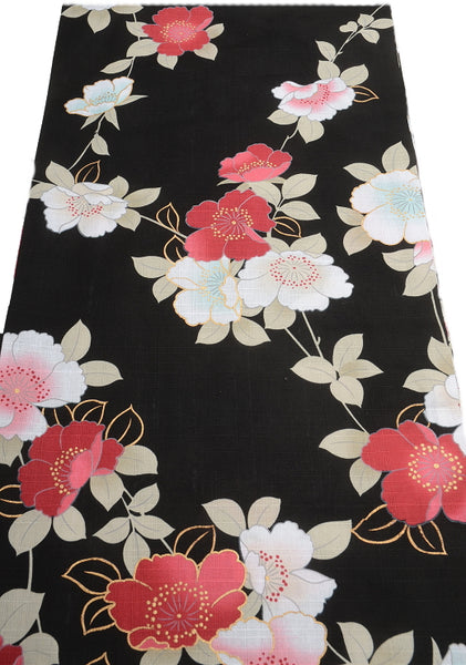 Japanese yukata kimono / D #61