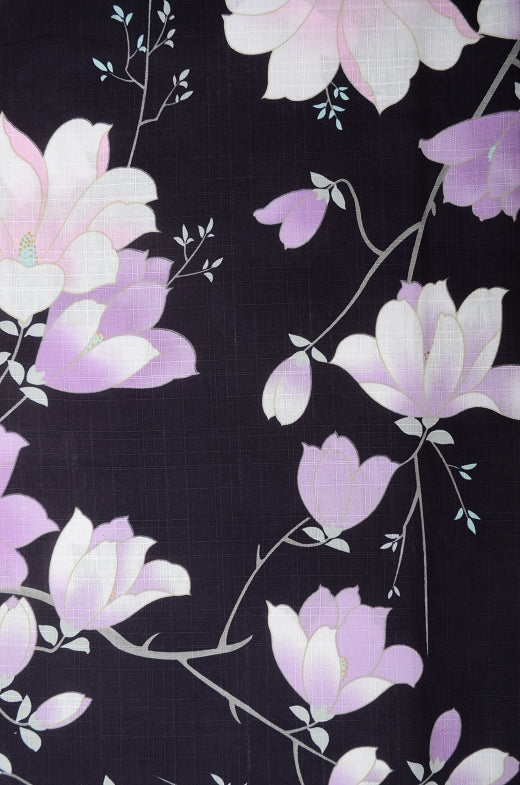 Japanese yukata kimono / D #062