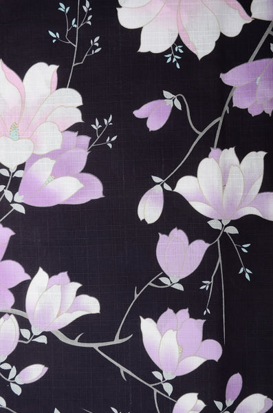 Japanese yukata kimono / D #062
