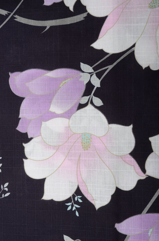 Japanese yukata kimono / D #062