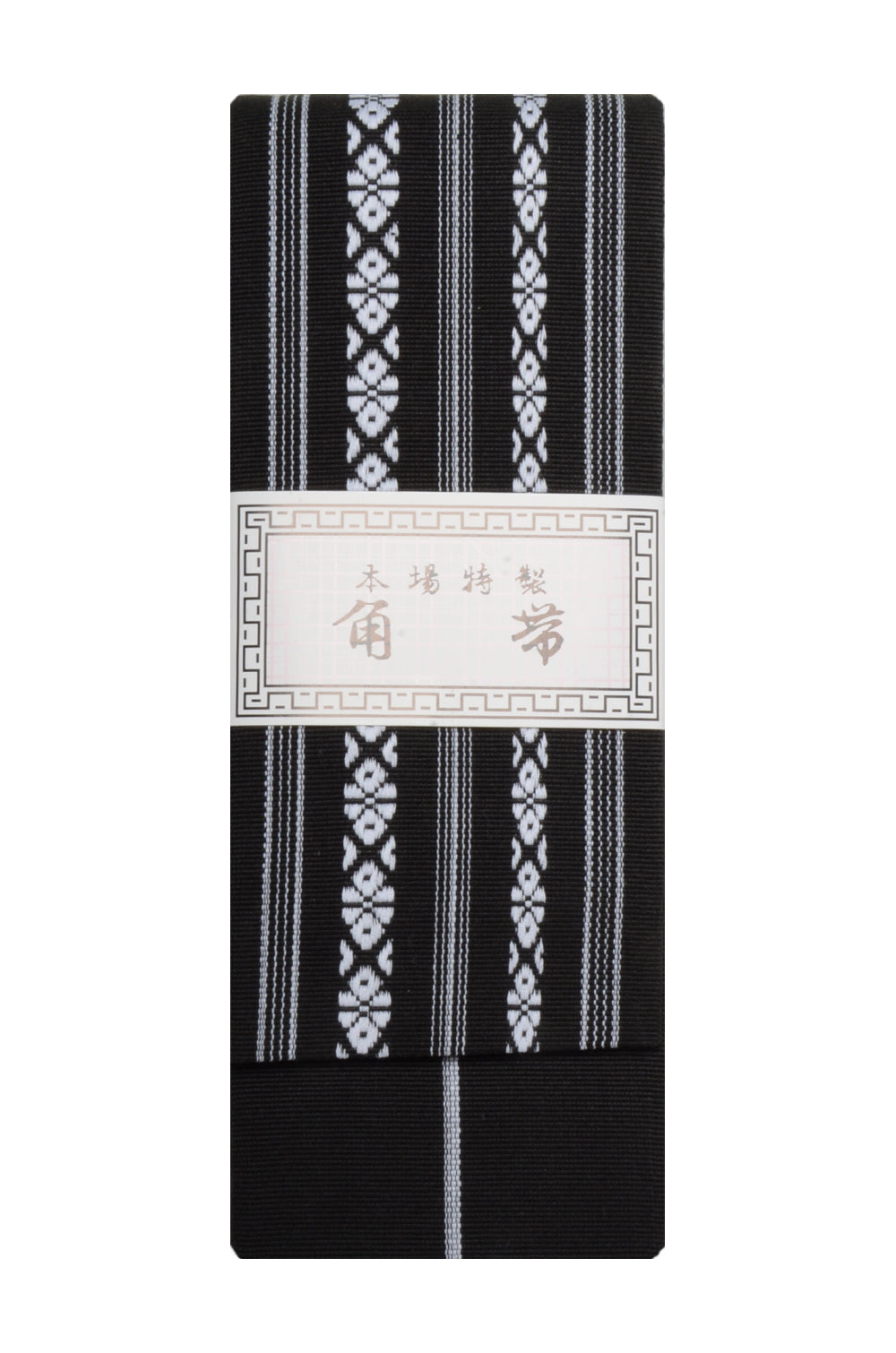 Men obi / Kenjou pattern : Black