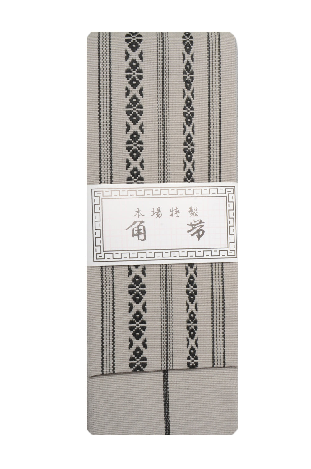 Men obi / Kenjou pattern : Gray
