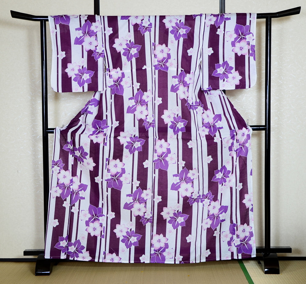 Japanese yukata kimono / ST #570