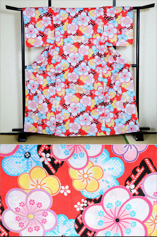 Japanese yukata kimono / 10 #559
