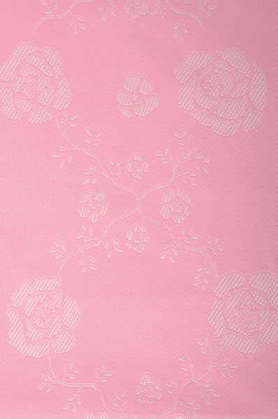 Obi belt and geta sandals set : Pre-tied / Rose pink #06