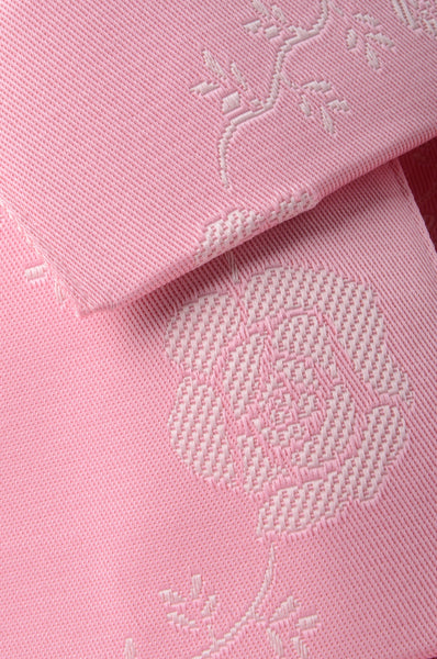 Obi belt and geta sandals set : Pre-tied / Rose pink #06