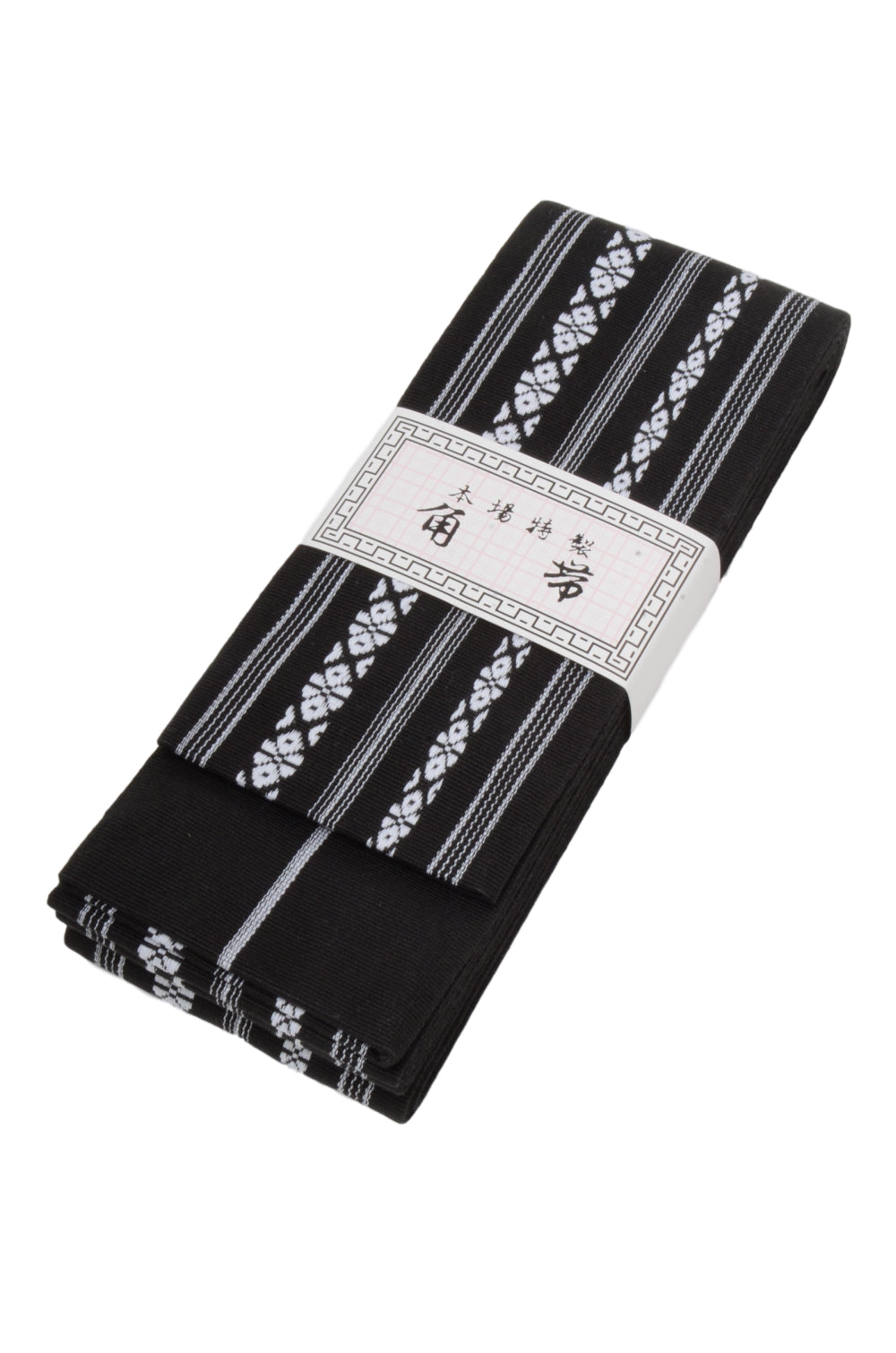 Men obi / Kenjou pattern : Black