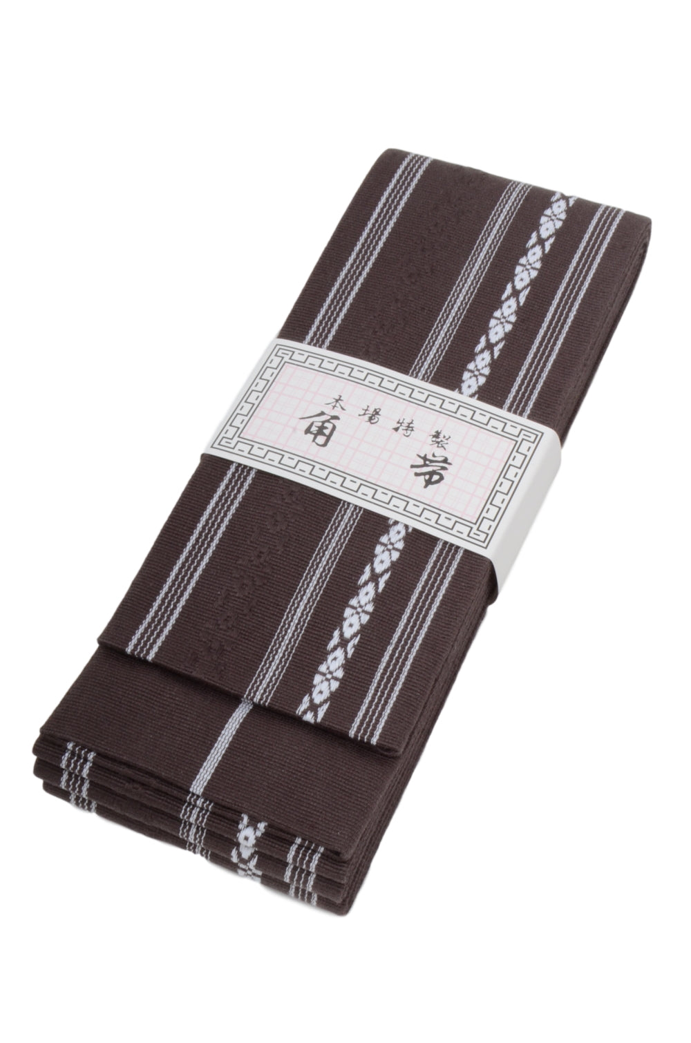 Men obi / Kenjou pattern : Brown