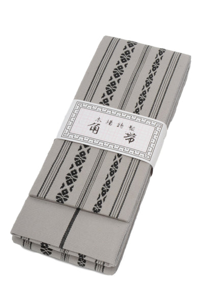 Men obi / Kenjou pattern : Gray