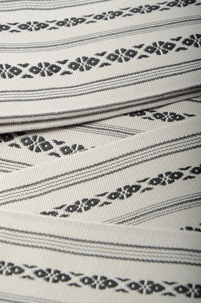 Men obi / Kenjou pattern : Gray