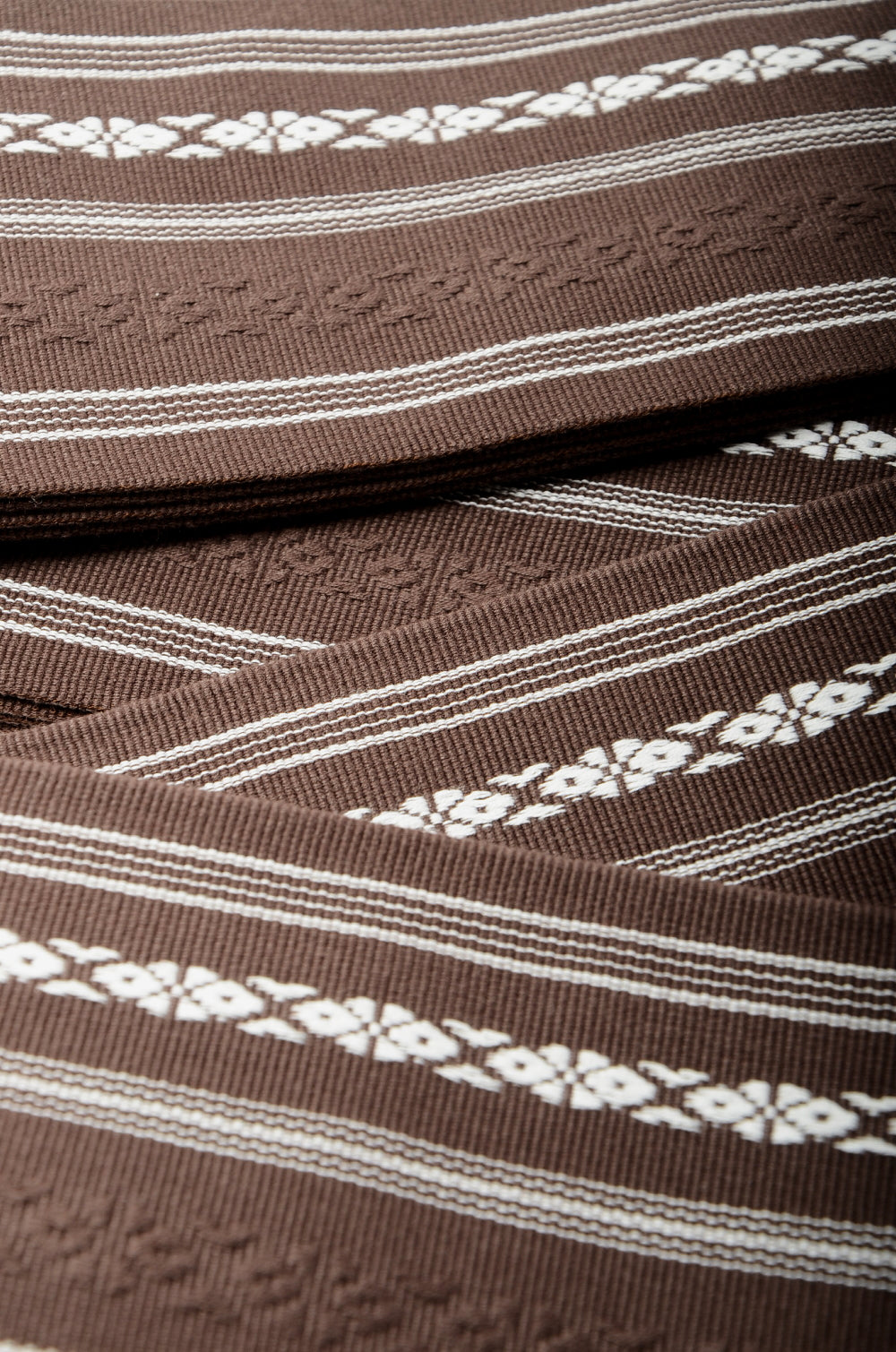 Men obi / Kenjou pattern : Brown