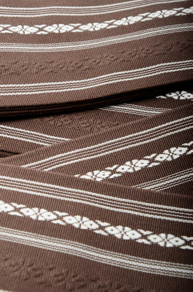Men obi / Kenjou pattern : Brown