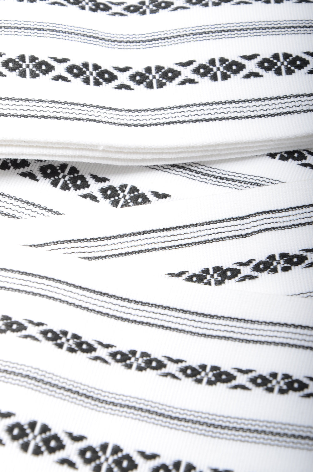 Men obi / Kenjou pattern : White