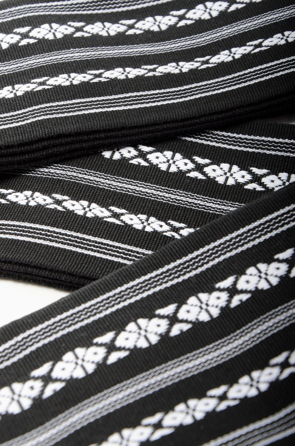 Men obi / Kenjou pattern : Black