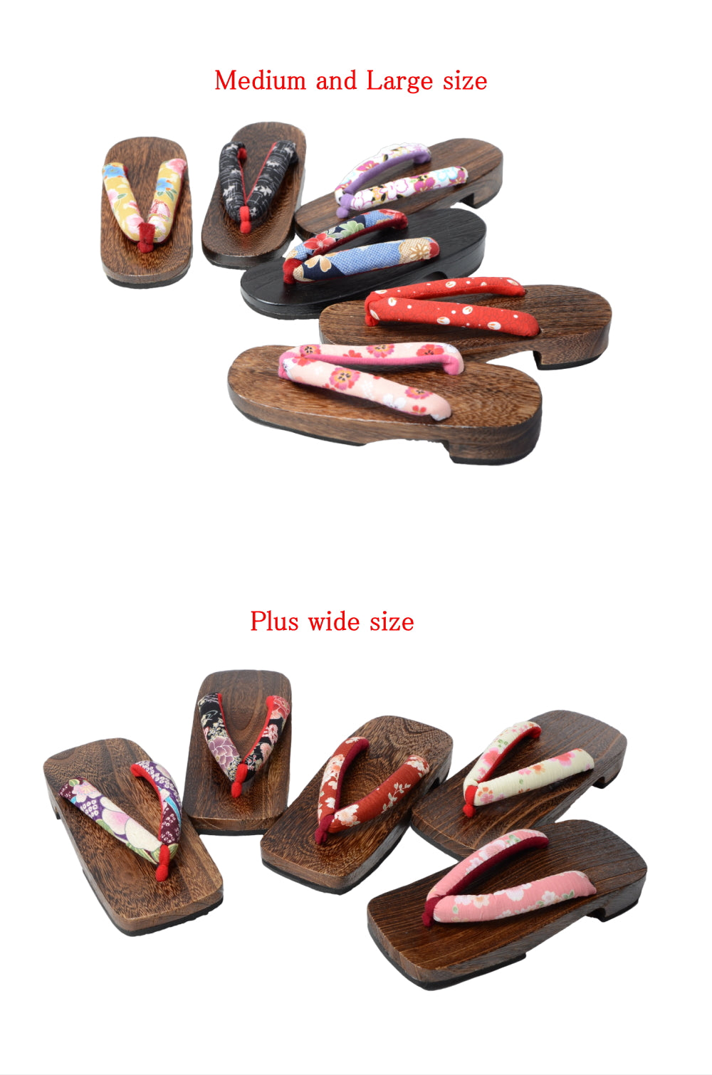 Obi belt and geta sandals set : Plain / Deep purple and Light gray