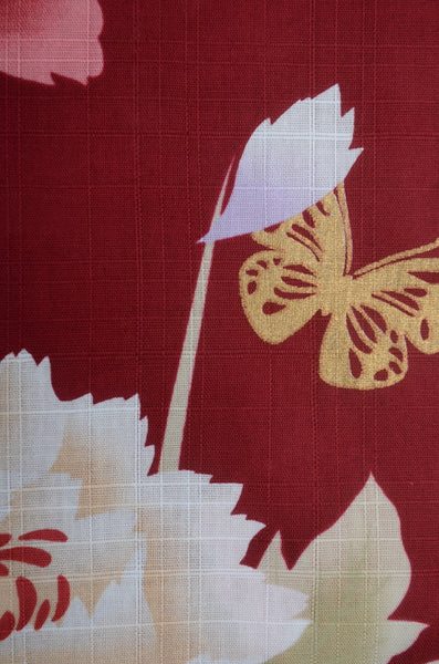 Japanese yukata kimono / D #066