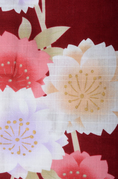 Japanese yukata kimono / D #066