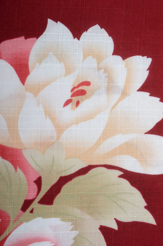 Japanese yukata kimono / D #066