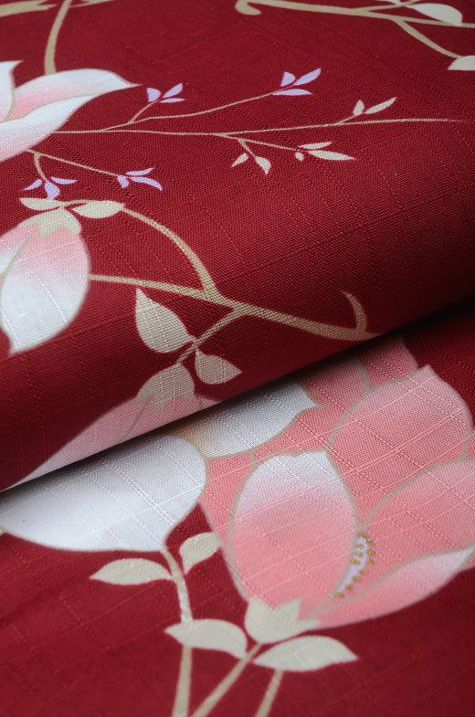 Japanese yukata kimono / D #067