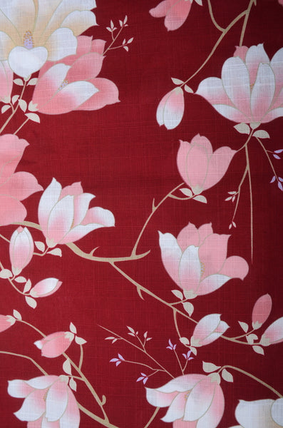 Japanese yukata kimono / D #067