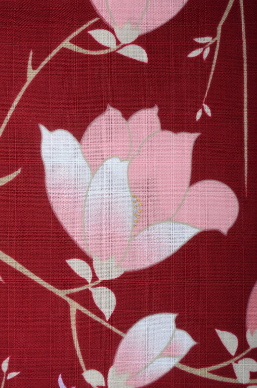 Japanese yukata kimono / D #067