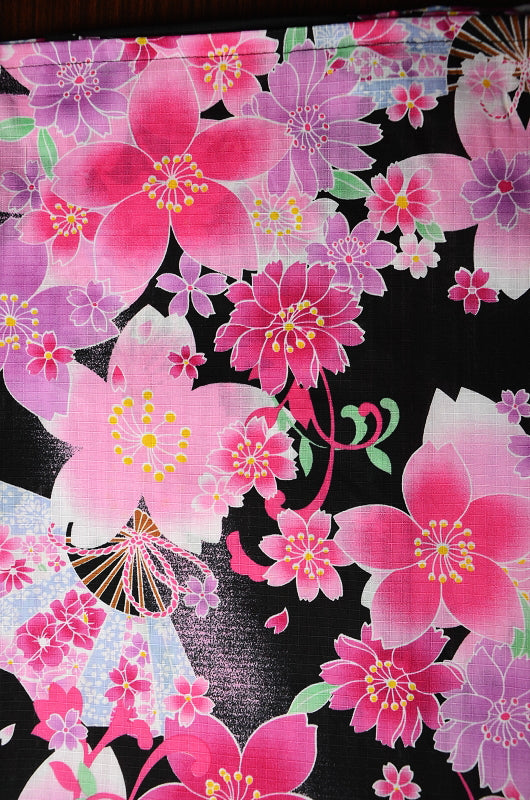 Japanese yukata kimono / D #075