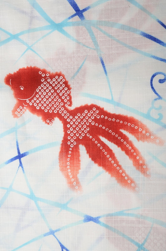 Japanese yukata kimono / D #078