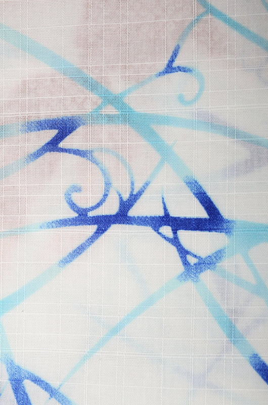 Japanese yukata kimono / D #078