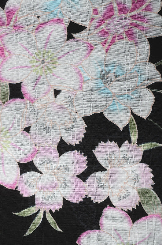 Japanese yukata kimono / D #080