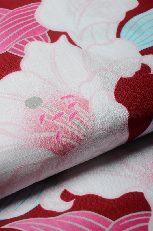 Japanese yukata kimono / D #083