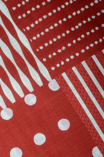 Japanese yukata kimono / D #084