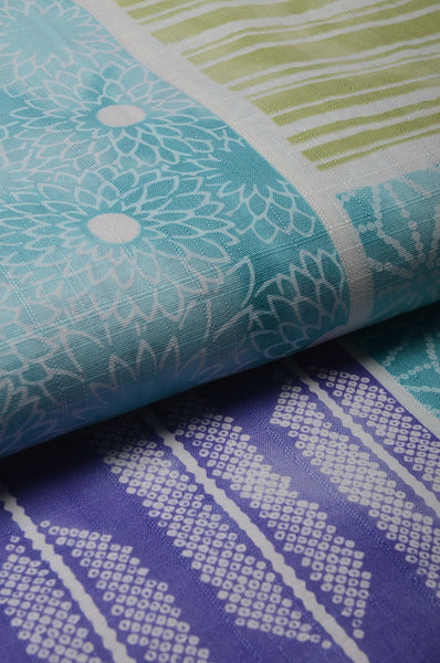 Japanese yukata kimono / D #087