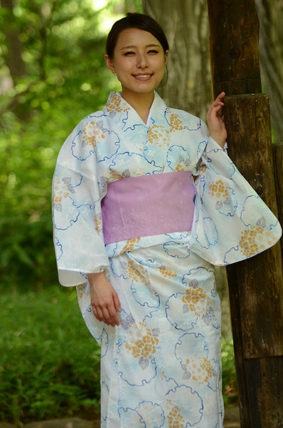 Japanese yukata kimono / ST #203