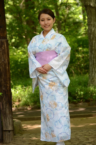 Japanese yukata kimono / ST #203