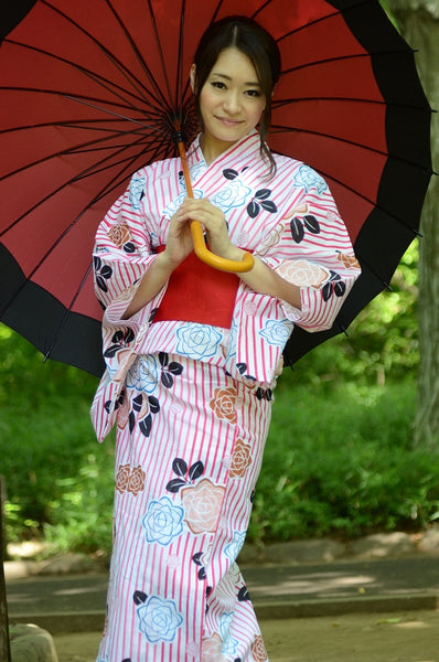 Japanese yukata kimono / ST #205