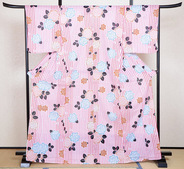 Japanese yukata kimono / ST #205